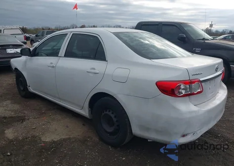2011 Toyota Corolla z USA, uszkodzony, nr VIN 2T1BU4EE8BC665505